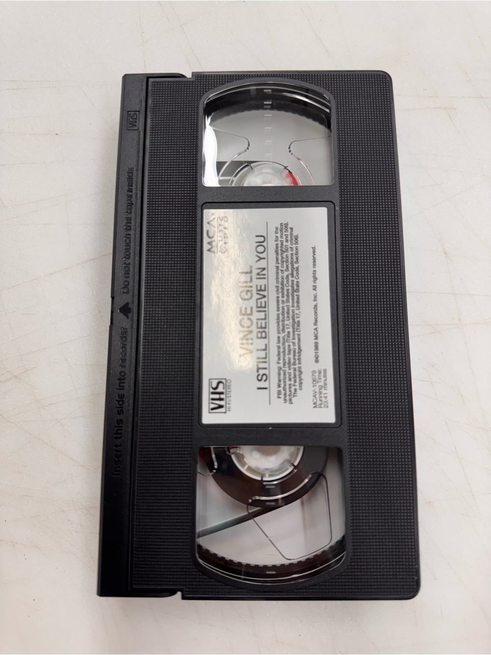Vince Gill I Still Believe In You VHS 1993 Country Music Video Untested - Picture 3 of 3
